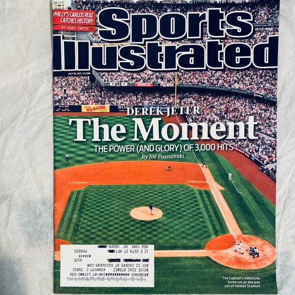 18JUL11 Jeter: The Moment of 3,000 Hits - Picture 1 of 1